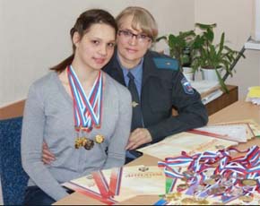У глухой школьницы из Удмуртии две золотые медали с Чемипоната России