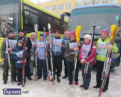 Глухие лыжники приняли участие в 17-Московской лыжне