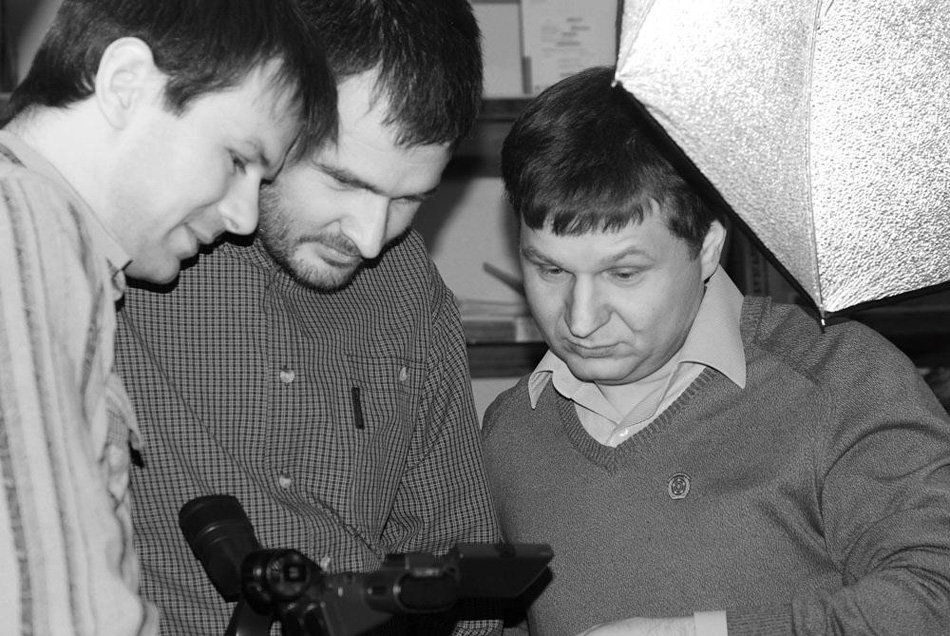 Слева направо: Максим Прошкин, Роман Парфенов и Дмитрий Ребров.