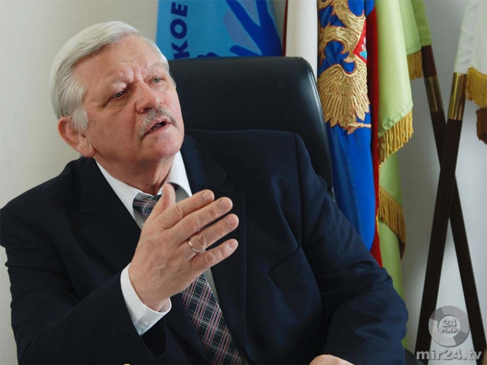 Президент Всероссийского общества глухих (ВОГ) Валерий Рухледев.