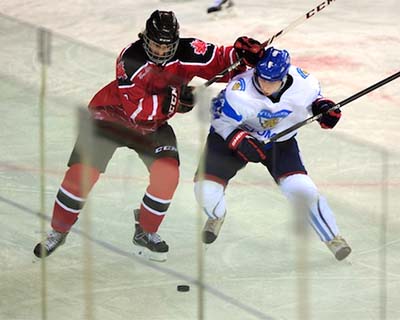 Непосредственные участники хоккейного матча Канада-Финляндия прокомментировали ход встречи