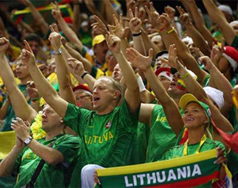 На чемпионате мира по баскетболу среди глухих в Тайване прозвучал гимн Литовской ССР