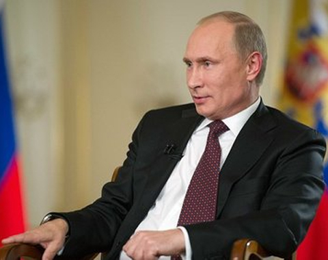 Президент РФ В.В. Путин. Фото с сайта Vestikavkaza.ru