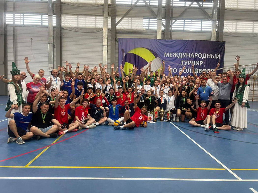 Россияне одержали победу в международном турнире по волейболу в Кыргызстане
